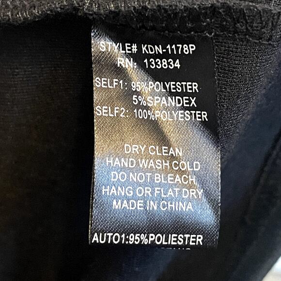 NWT Y2K Womens strapless lace-up dress | Retro 2000s LBD Floral | Size Medium - Picture 7 of 7